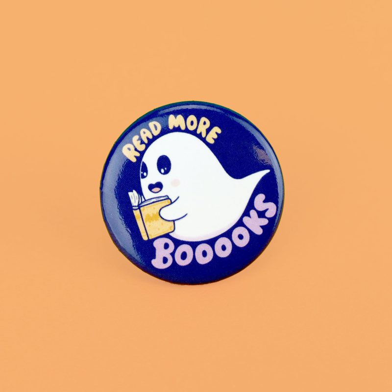 Books Boo Button Pic 1