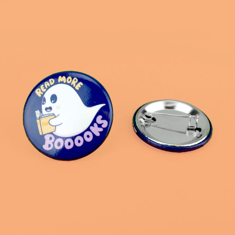 Books Boo Button Pic 2