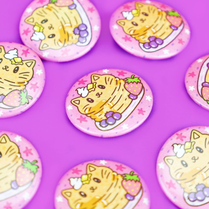 Pancake Kitty Cute Dessert Breakfast Cat Adorable Pastel Art Turtles Soup Sweet Adorbs