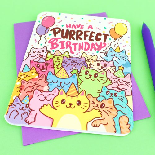 PurrfectBirthday Card Photo 2