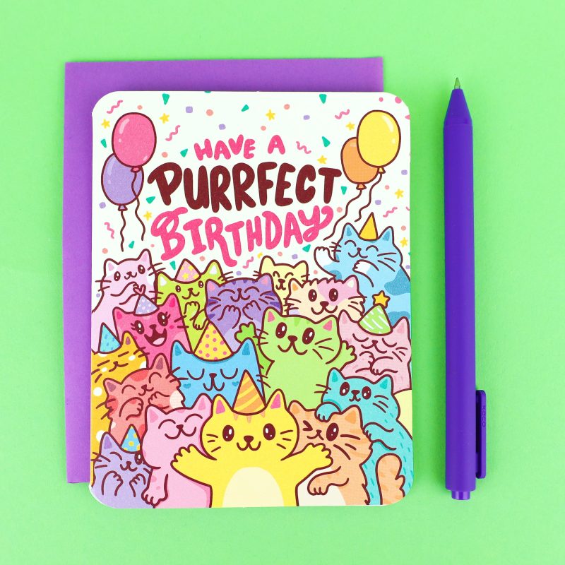 PurrfectBirthday Card Photo