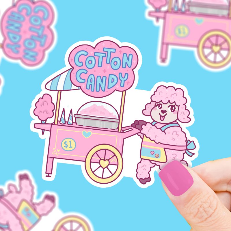 S 540 Cotton Candy Shop Shop Keeper Sticker by Turtles Soup