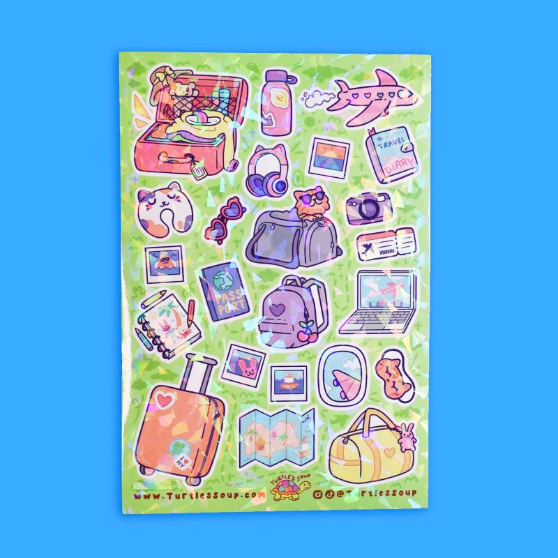 SH 039 Travel Time Sticker Sheet 2