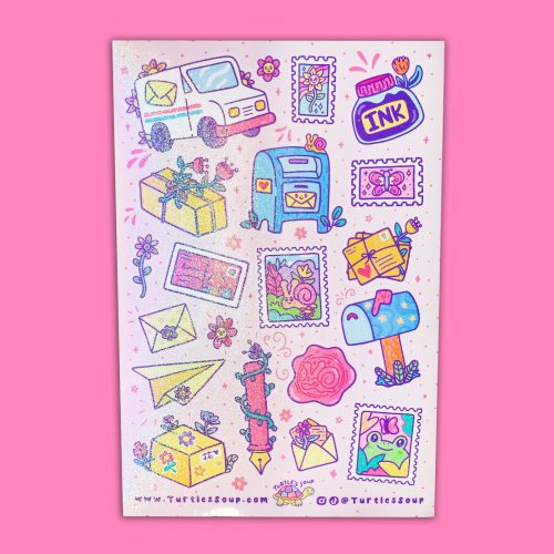 SH031 Happy Mail Sticker Sheet Photo 2