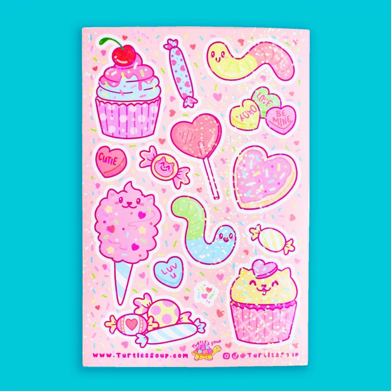 SH038 Sweet Stuff Sticker Sheet Photo 2