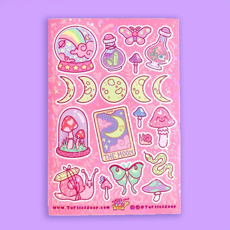 SH041 Witch Thingd Sticker Sheet Photo 2